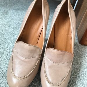 J.Crew Nude Platform Heels Size 7 – Classic Neutral Pumps NEW